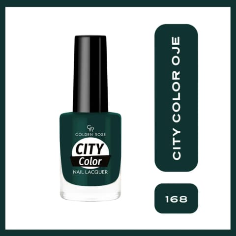 گلدن رز City Color Nail Lacquer Oje 168