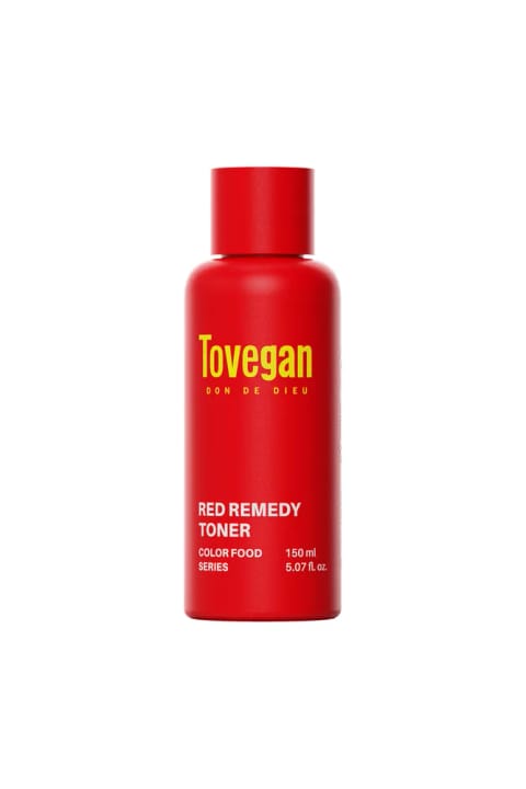 تونر Red Remedy سری Colorfood برند Tovegan حجم 150ml