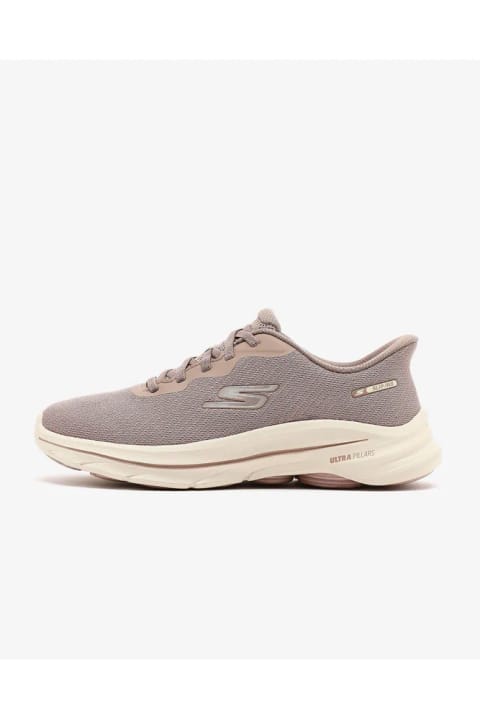 کفش پیادهروی زنانه SKECHERS GO WALK 8 NADIA بژ 125925 TPE