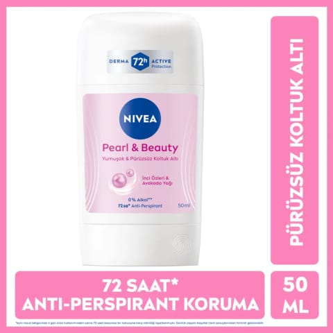 Nivea دئودورانت استیکی زنانه Pearl & Beauty 50 میلیلیتری