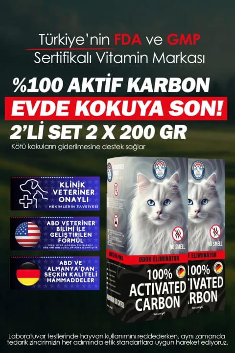 Jorgens Kennel 400g 2x اکتیو کربن ارگانیک پت کات کودو کوکو گیدریجی کوکوسوز...