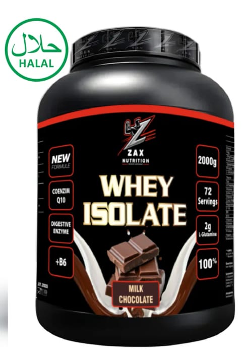 zax nutrition WHEY ISOLATE - میلک چاکلت 2000 گرم