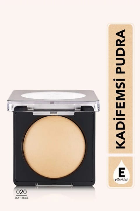 پودر فشرده مات پیگمنت بالا فلورمار - Baked Powder - 020 Soft Beige