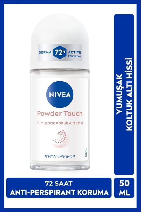 NIVEA دئودورانت رولآن زنانه پودر تاچ ۵۰ میلیلیتر