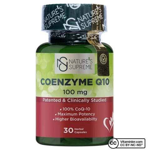 Nature's Supreme کوآنزیم Q10 100 میلیگرم 30 کپسول