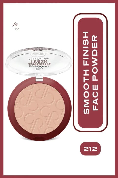 Golden Rose پودر صورت Smooth Finish شماره 212
