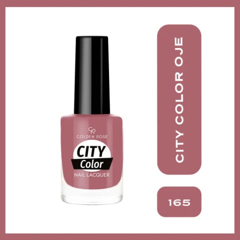 گلدن رز City Color Nail Lacquer Oje 165