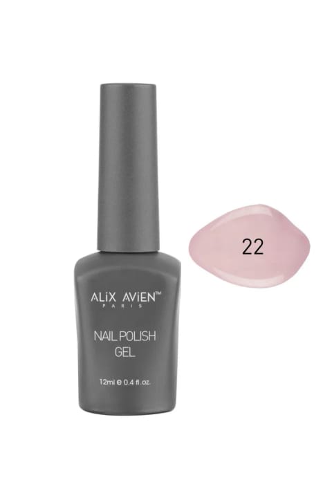 Alix Avien UV ماندگار ژل لاک نود بژ 22 - ژل پولیش - 12 میلیلیتر