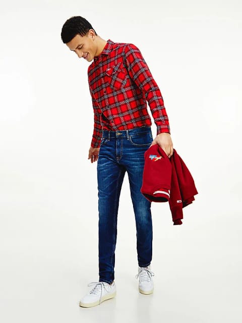 Tommy Jeans شلوار جین مردانه مدل Austin اسلیم تیپرد