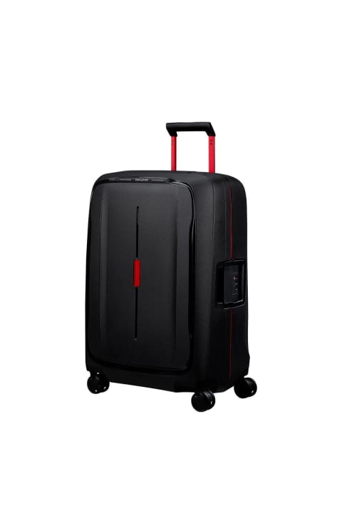 چمدان متوسط Samsonite مشکی Essens-Spinner چهار چرخ ۶۹ سانتیمتر