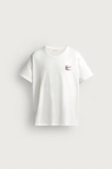FLAG PRINT T-SHIRT