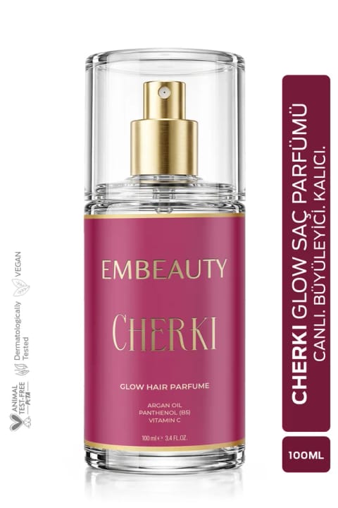 عطر موی مغذی Embeauty Cherki Glow با روغن آرگان ۱۰۰ میلیلیتر