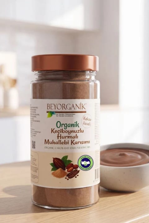 BEYORGANİK مخلوط دسر ارگانیک خرنوب و خرما ۳۰۰ گرم