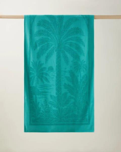 حوله ساحلی Palmera 100% پنبه 70×140 سانتی‌متر سبز