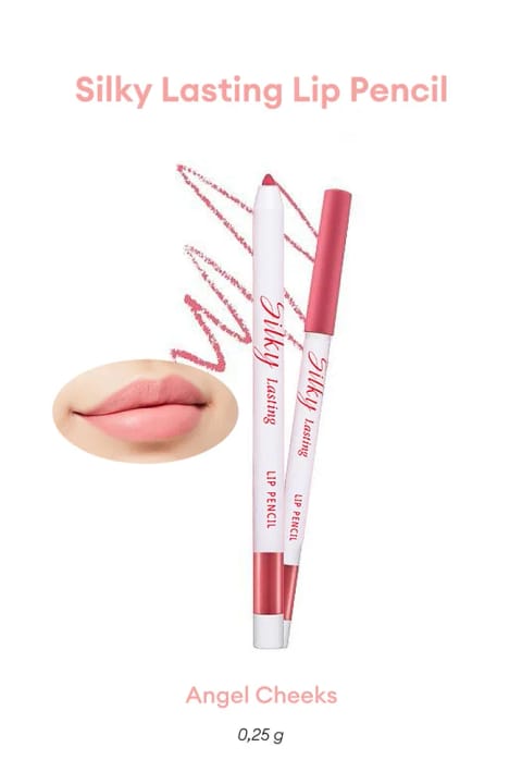 مداد لب Missha Silky Lasting Lip Pencil (Angel Cheeks)
