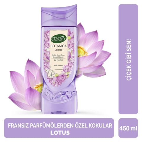 Dalan Botanica ژل دوش لوتوس ۴۵۰ میلیلیتر