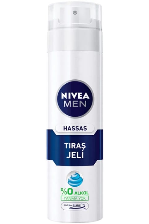 NIVEA ژل اصلاح حساس 200ml