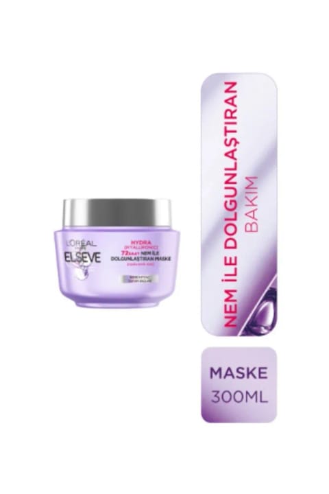 ELSEVE Hydra ماسک مو حجمدهنده با رطوبت ۷۲ ساعته ۳۰۰ میلیلیتر