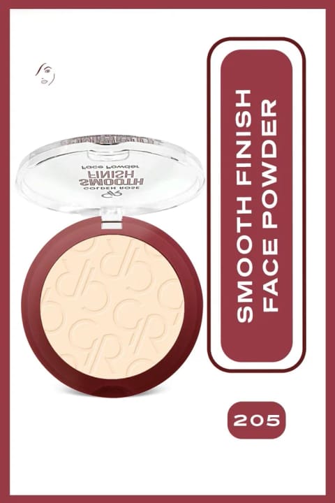 Golden Rose پودر صورت Smooth Finish شماره 205