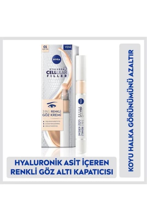 NIVEA Visage Cell.Hyalur. کانسیلر مراقبت از چشم 01 4 میلیلیتر