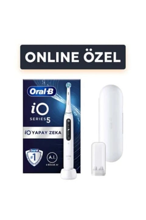 مسواک شارژی Oral-B Io5 سفید (1 عدد)