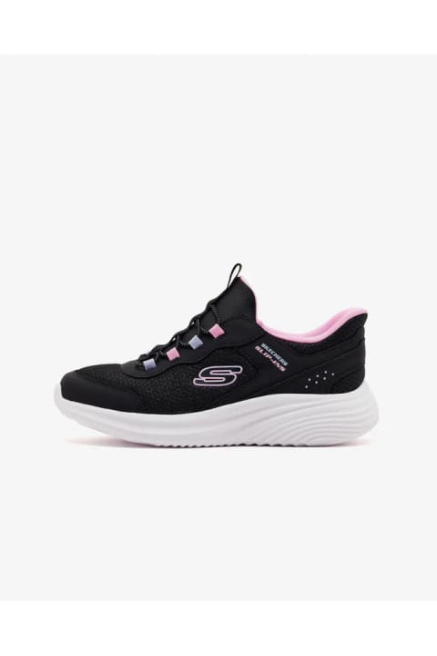 SKECHERS BOUNDER PRO کتانی مشکی دخترانه بزرگ
