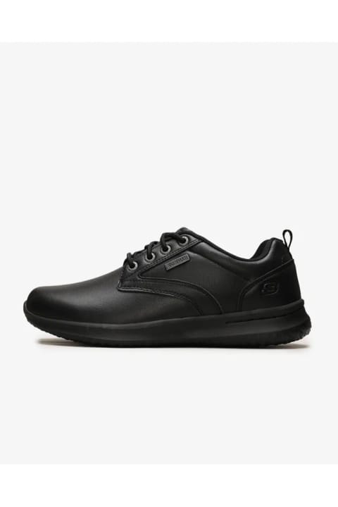 SKECHERS DELSON - ANTİGO مردانه مشکی کفش روزمره 65693 BBK
