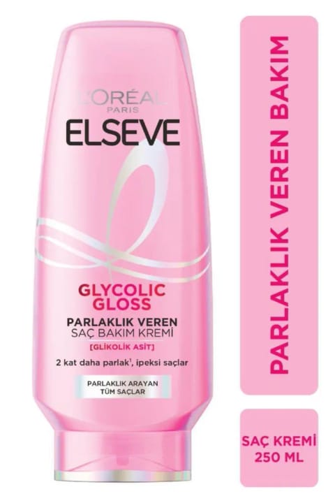 ELSEVE Glycolic Gloss براقکننده ماسک مو 250 میلیلیتر