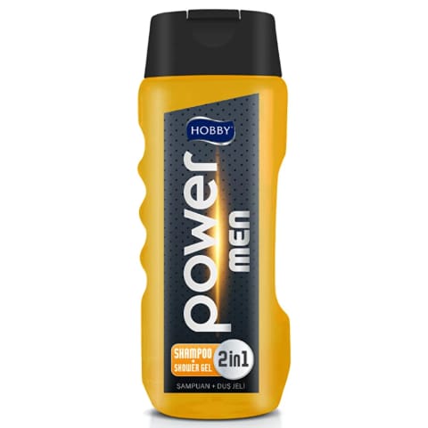 Hobby Men Power شامپو و ژل دوش دوکاره 400 میلی‌لیتری