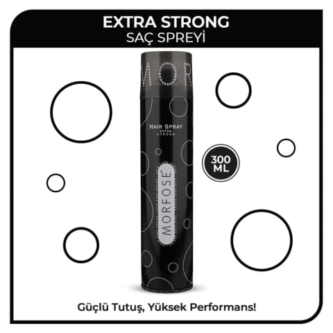 اسپری مو Morfose Extra Strong 300 میلی‌لیتری