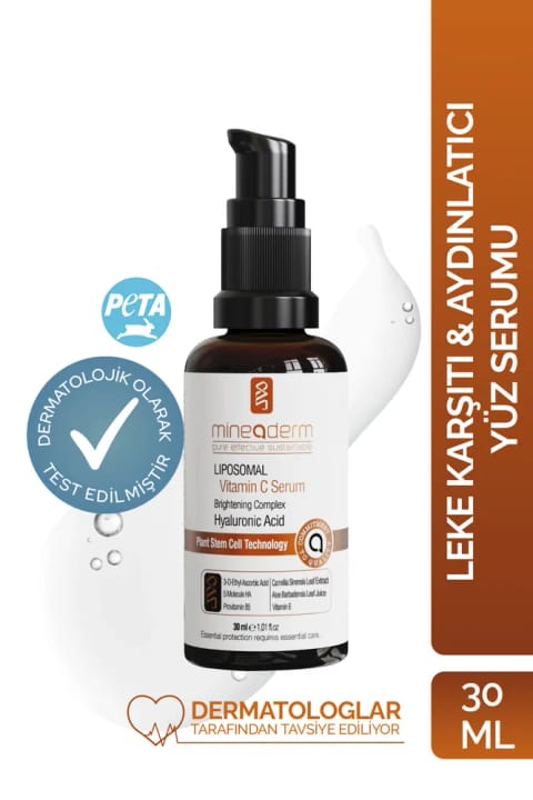 mineaderm Liposomal Vitamin C Serum – ضد لک و روشن‌کننده صورت...