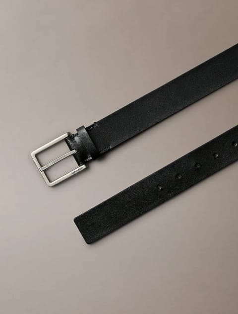 کمربند چرمی سگک کلاسیک مردانه Calvin Klein Warmth