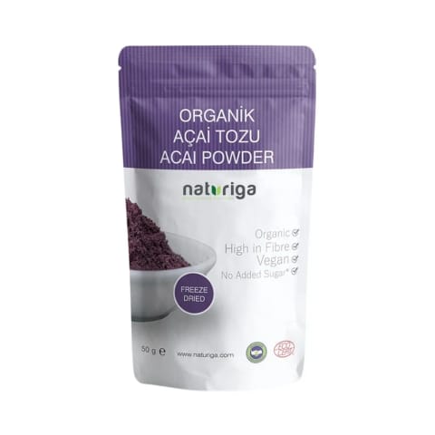 پودر آکای ارگانیک Naturiga 50 گرم