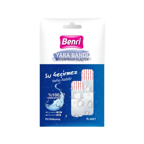 Benri چسب زخم ضدآب ۱۰ عددی