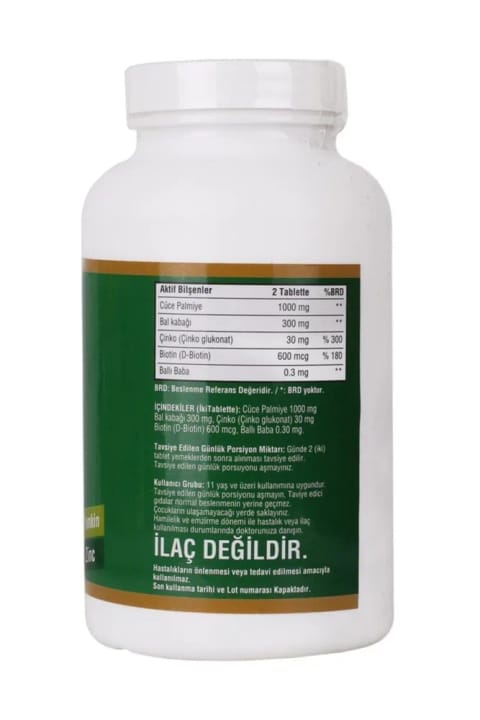 NCS Saw Palmetto 1000 میلی‌گرم 180 قرص