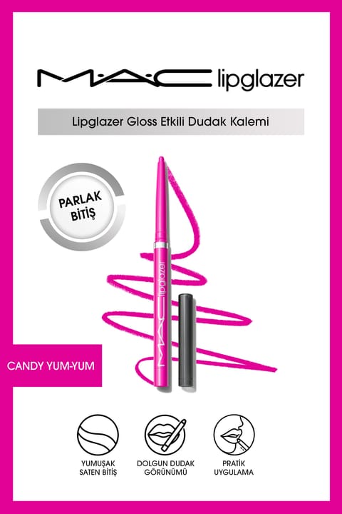 مک Lipglazer Gloss مداد لب - Candy Yum-Yum