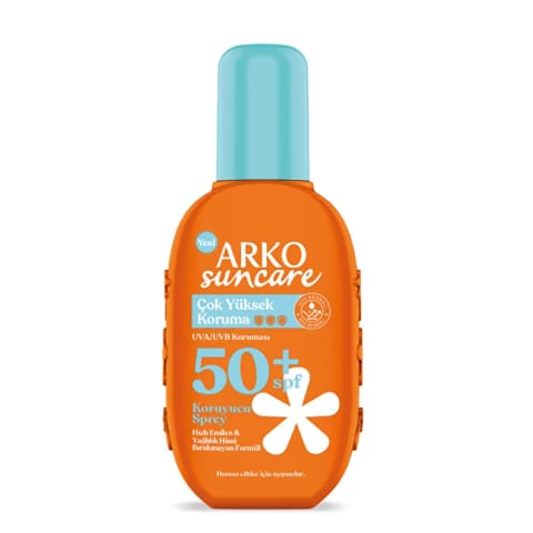 Arko Sun Care اسپری محافظ SPF50+ حجم ۲۰۰ میل