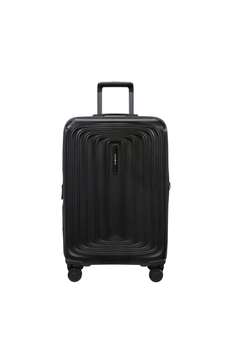 چمدان چرخدار متوسط Samsonite 2Wander مدل آکاردئونی رنگ خاکستری تیره 69/25