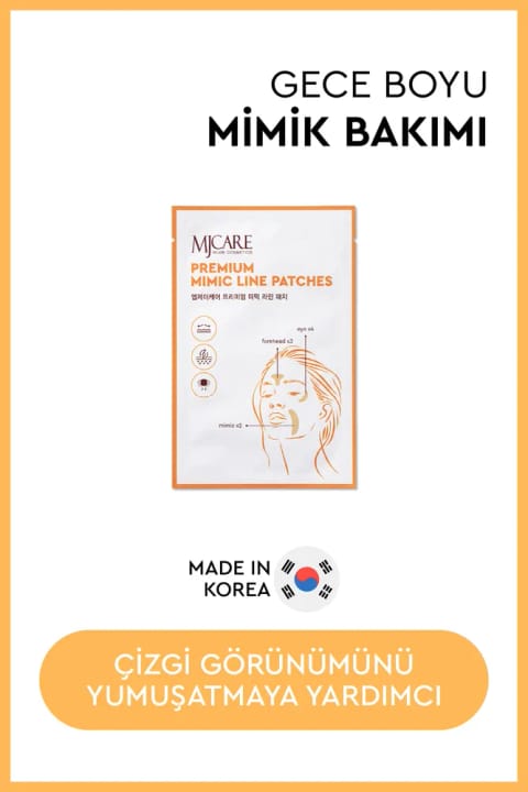 Mjcare Premium Mimic Line Patches - باندهای مراقبت Intensive ضد خطوط اخم