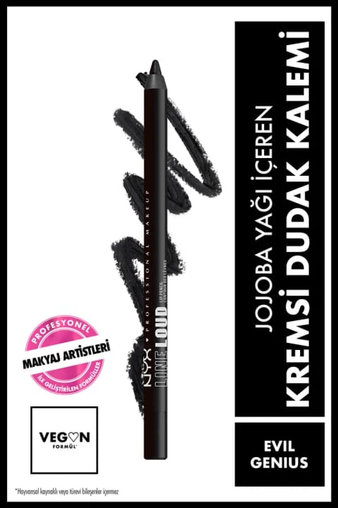 NYX Professional Makeup Line Loud خط لب - 18 Evil Genius
