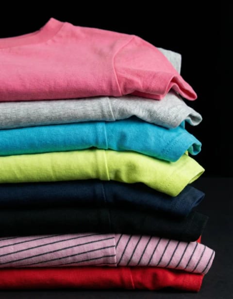 تیشرت آستین کوتاه یقه گرد
