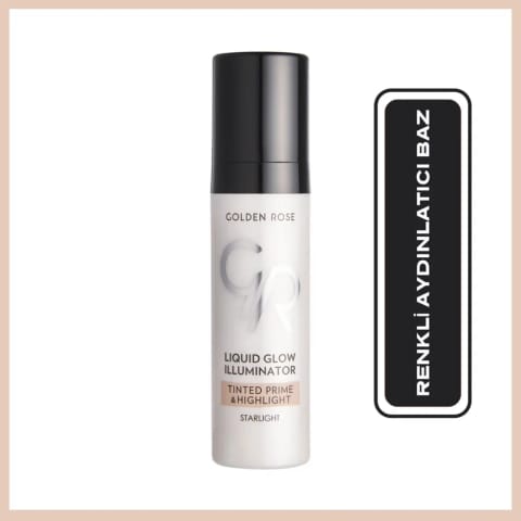 Golden Rose Liquid Glow Illuminator پرایمر و هایلایتر رنگی
