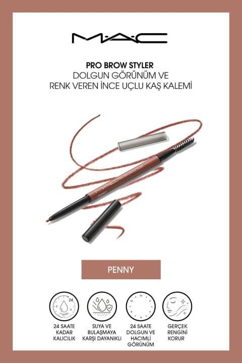 مداد ابروی نازک M.A.C Pro Brow Styler با ظاهری پر و رنگیکننده - Penny