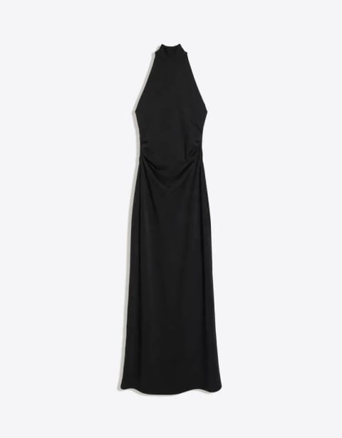 Halter midi dress