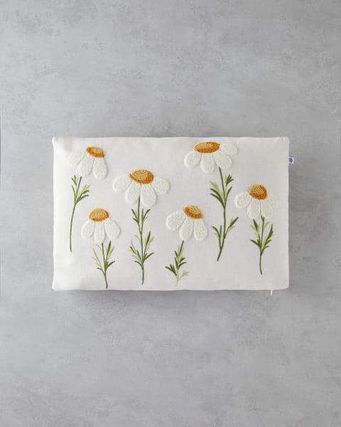 کوسن تزئینی Daisy Love 33x50 سانتی‌متر Natural