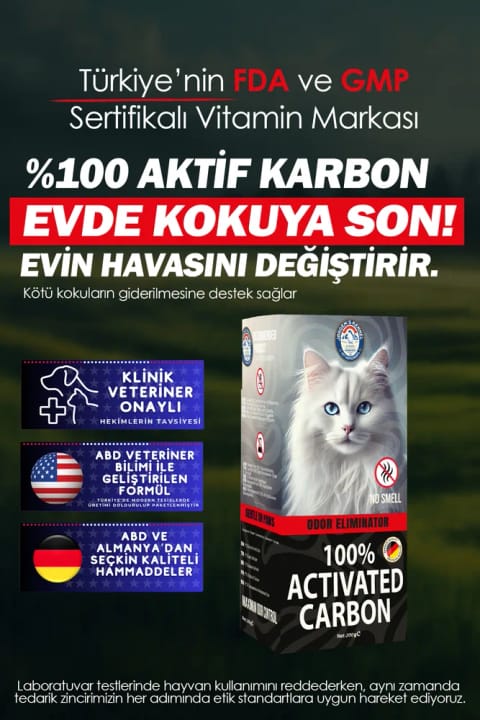 بویبر زغال فعال ارگانیک خاک گربه Jorgens Kennel 200 گرمی