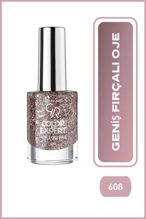 گلدن رز Color Expert لاک ناخن براق شماره 608