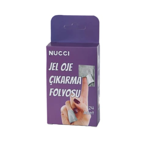 Nucci کاغذ پاککننده ژل ناخن