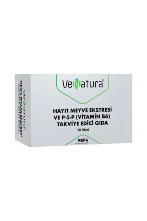 VeNatura عصاره میوه پنج انگشت P5P Vitamin B6 60 عدد قرص