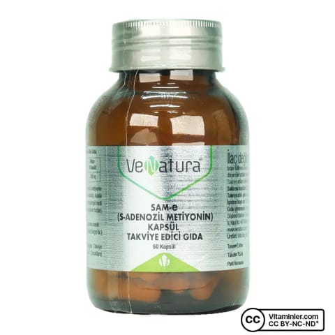 وناتورا SAM-e (S-Adenozil Metiyonin) 60 کپسول